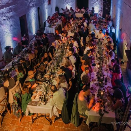 salle de réception dans les Cévenens