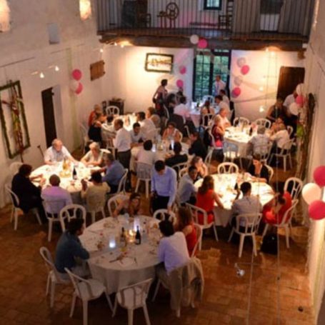 salle de réception dans les Cévenens